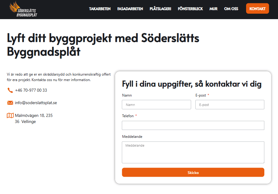 Kontakta-oss-sidan-i-wordpress