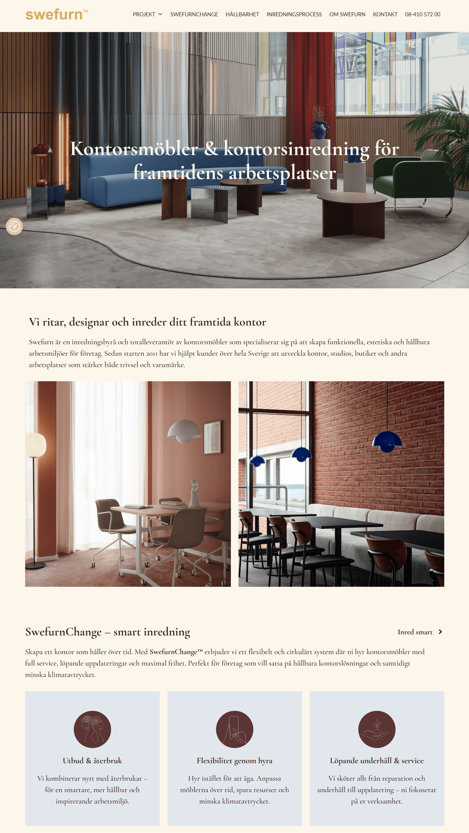 swfurn wordpress hemsidan 