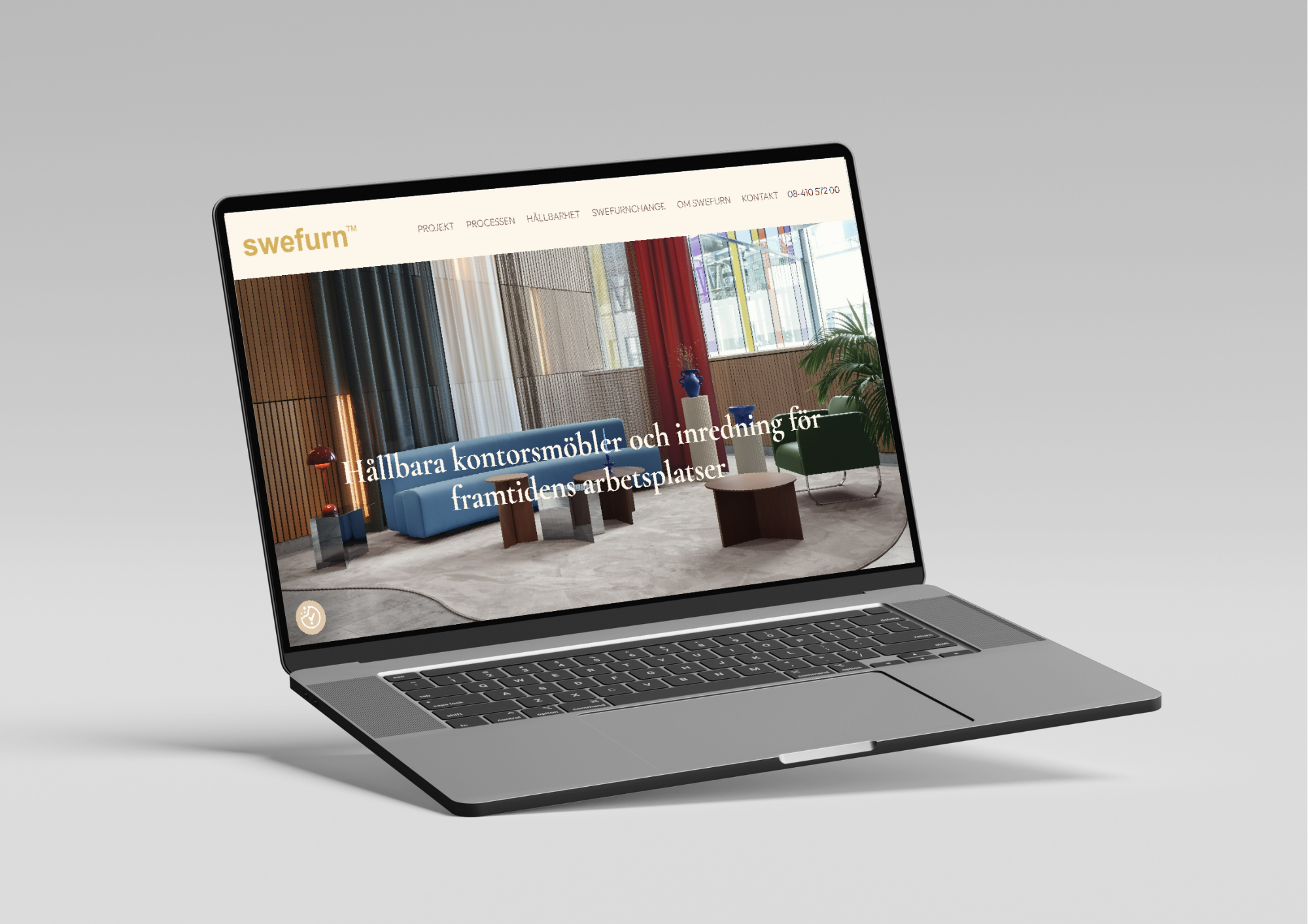 Case: Swefurn – WordPress webbplats & SEO